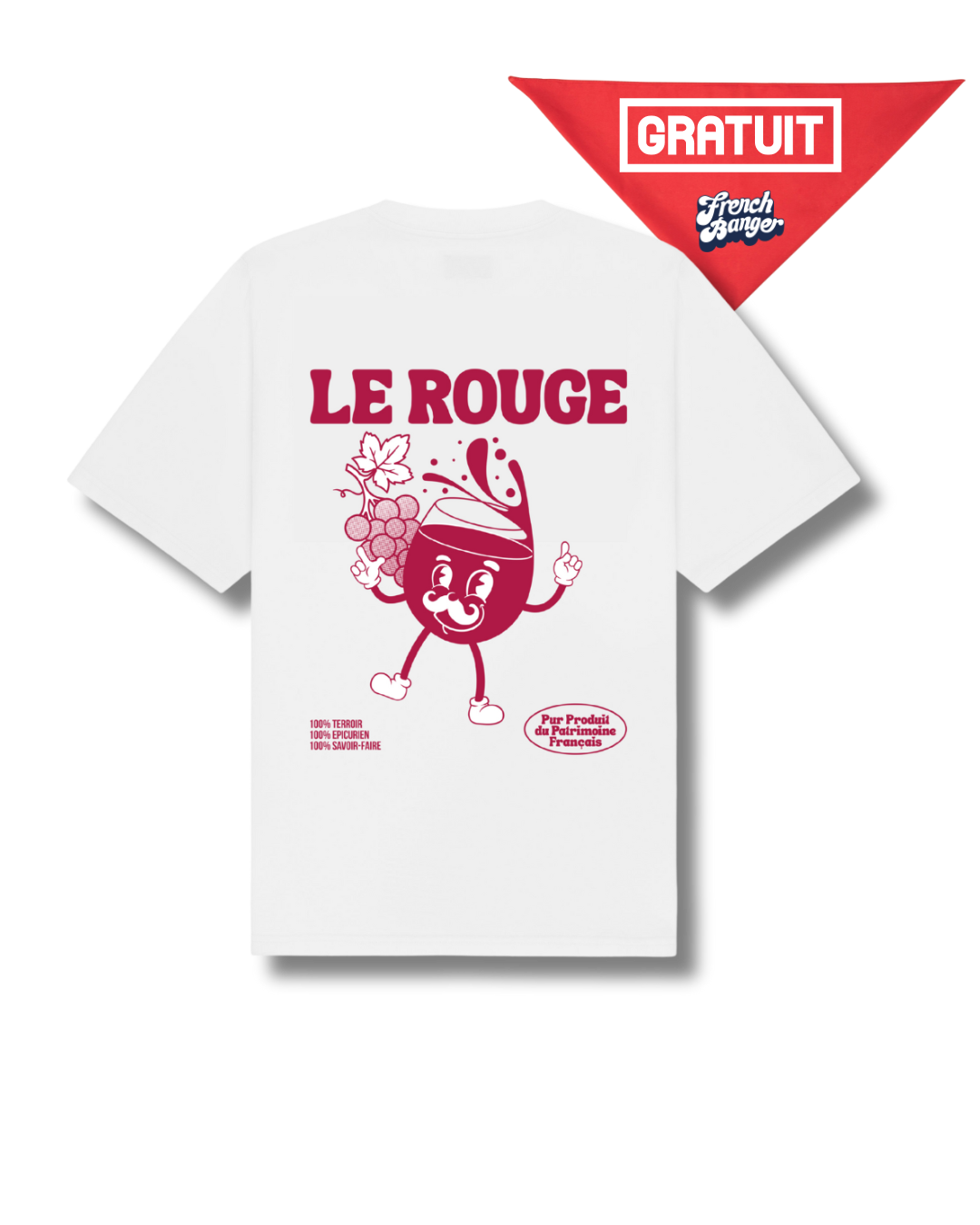 KIT FÉRIA T-Shirt Vivelabouteille + Foulard OFFERT