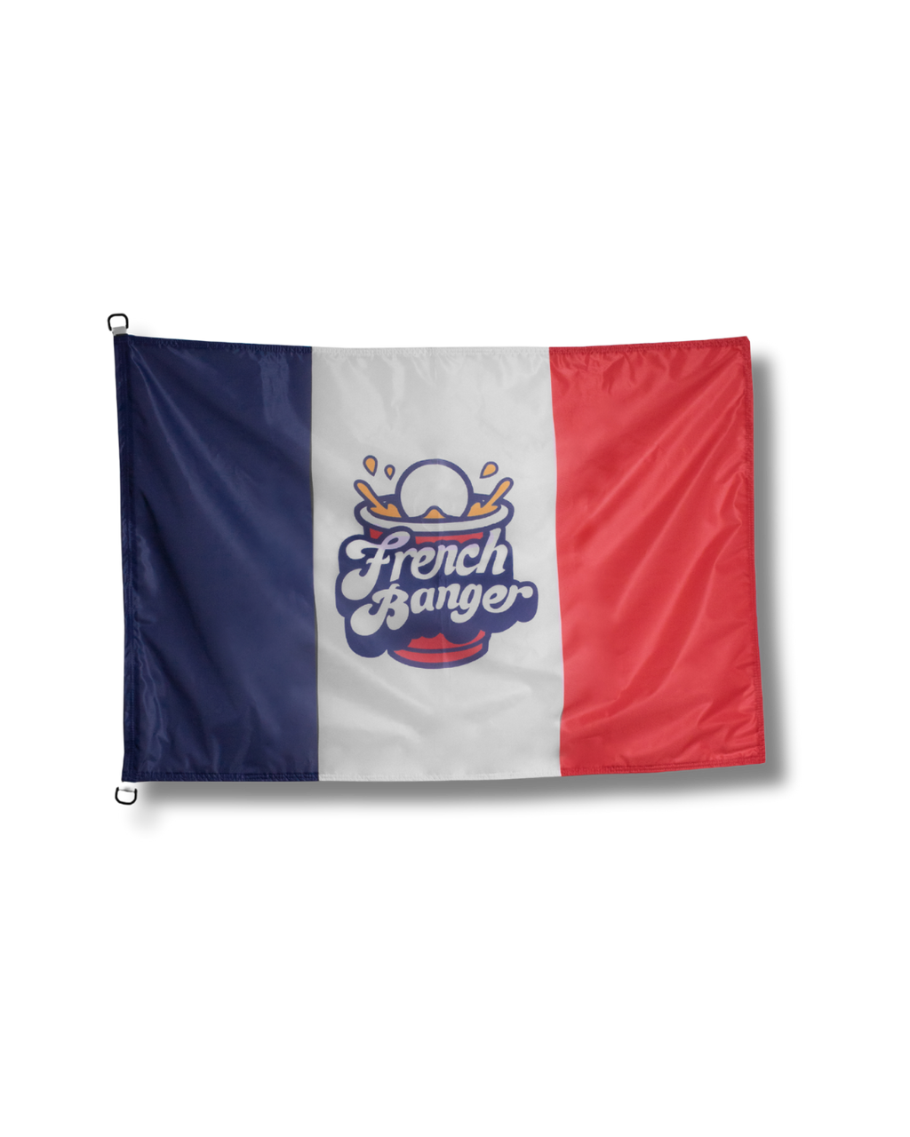 Drapeau festival "FRENCH ORIGINAL BANGER"