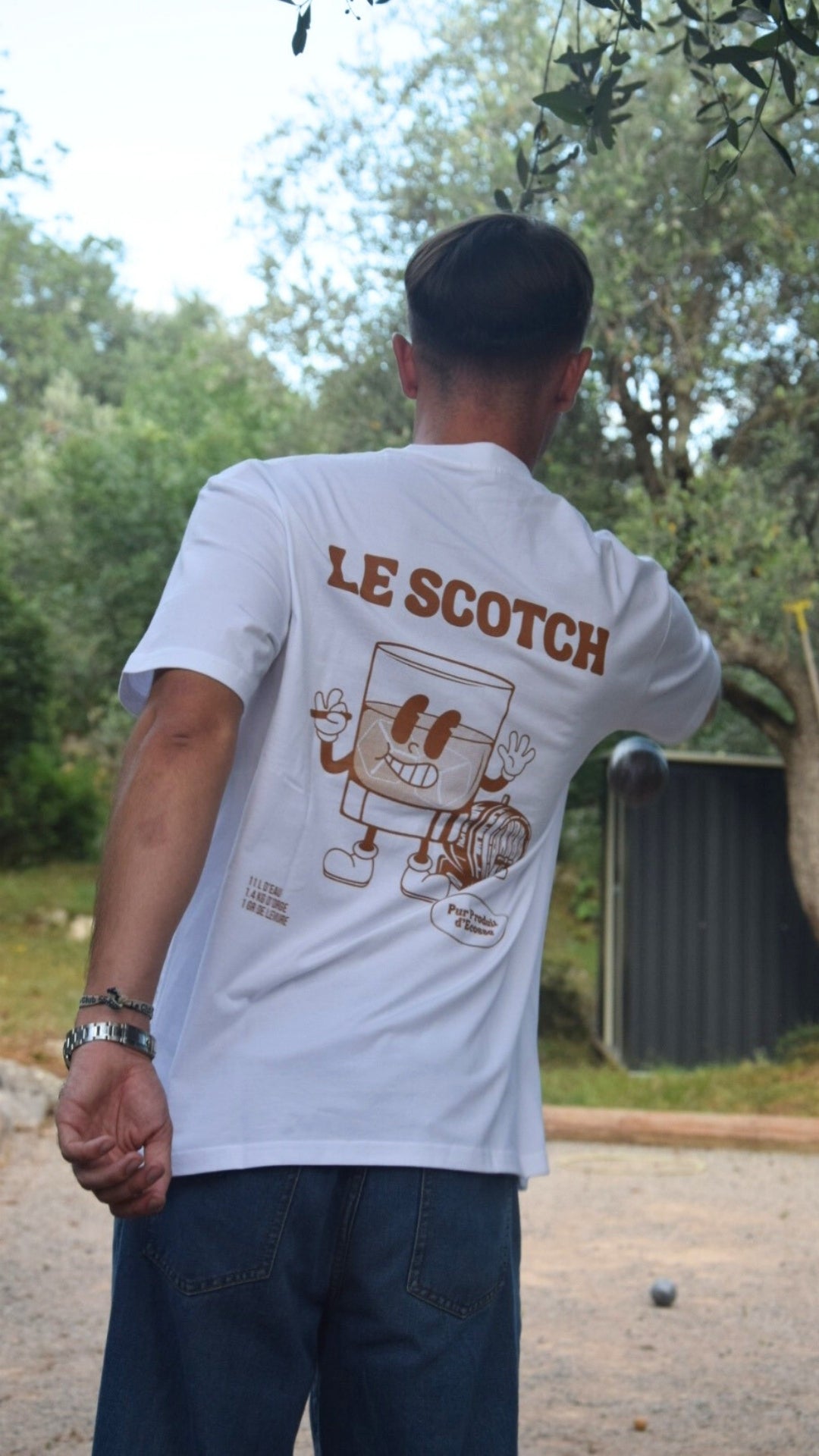 Tee-shirt Whisky "Le Scotch"  | Vive la Bouteille
