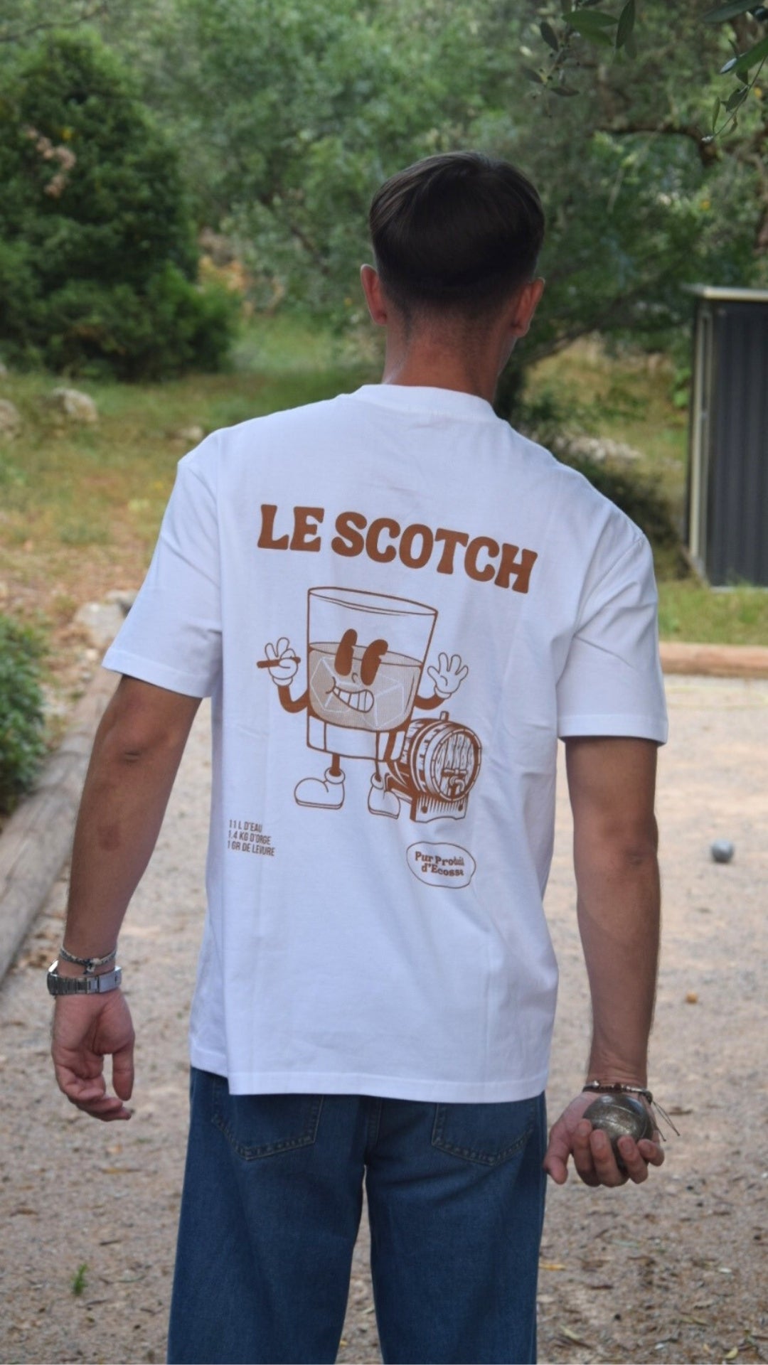 Tee-shirt Whisky "Le Scotch"  | Vive la Bouteille