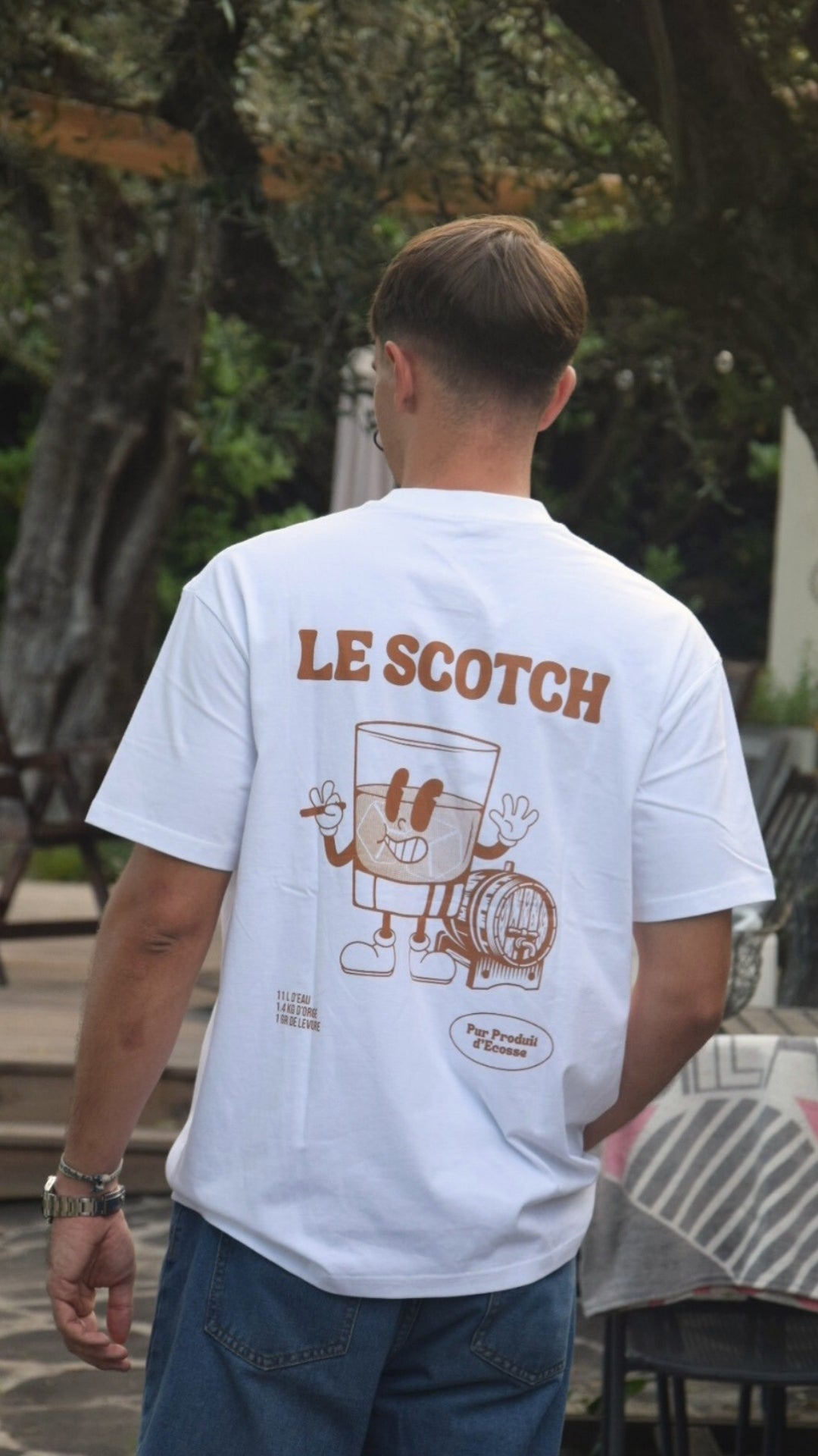 Tee-shirt Whisky "Le Scotch"  | Vive la Bouteille