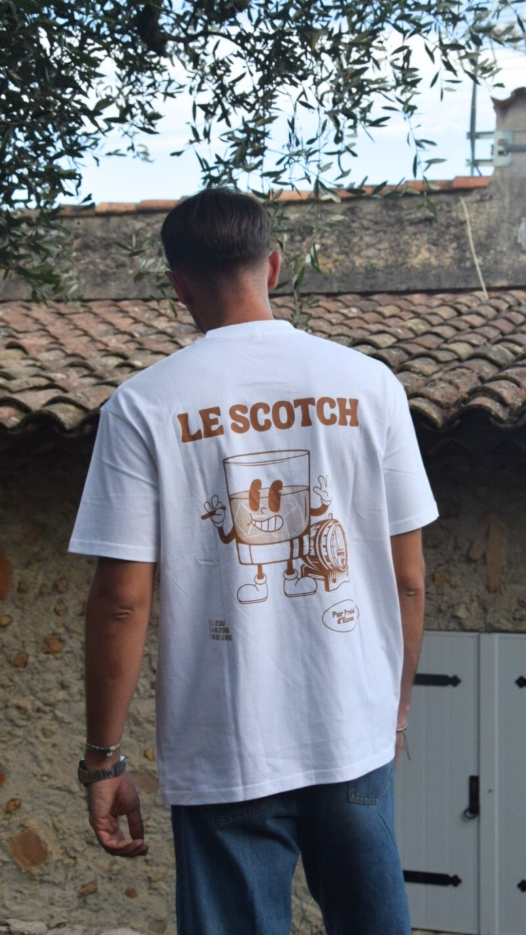 Tee-shirt Whisky "Le Scotch"  | Vive la Bouteille