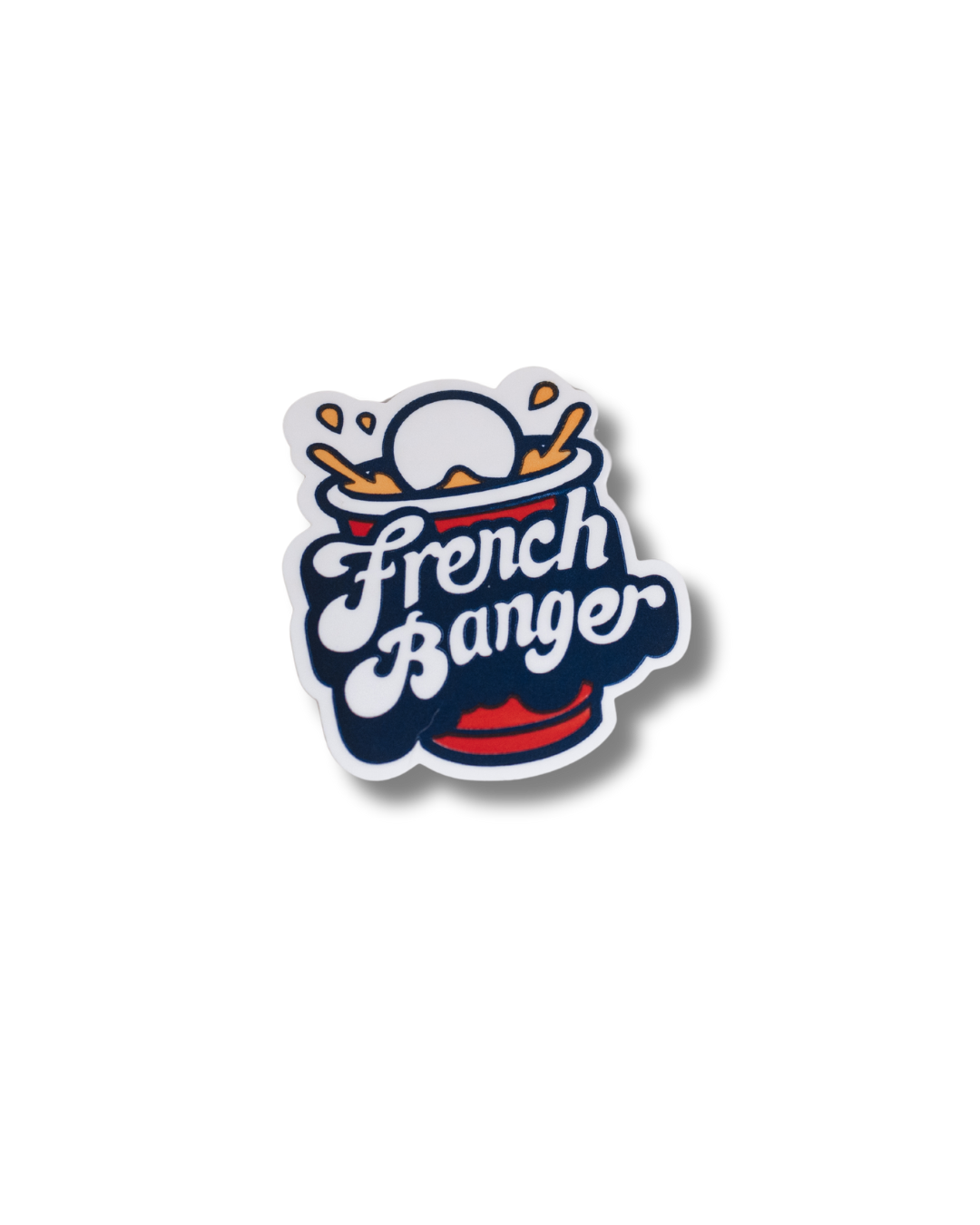 Stickers "FRENCH ORIGINAL BANGER" x10