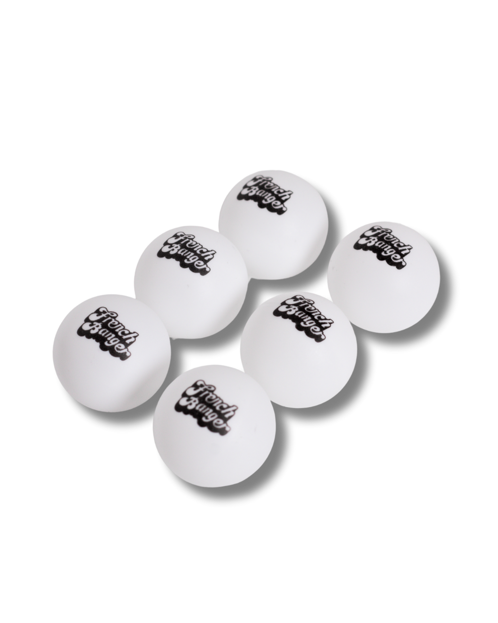 Balles de beer pong officiel "FRENCH BALLS" x6