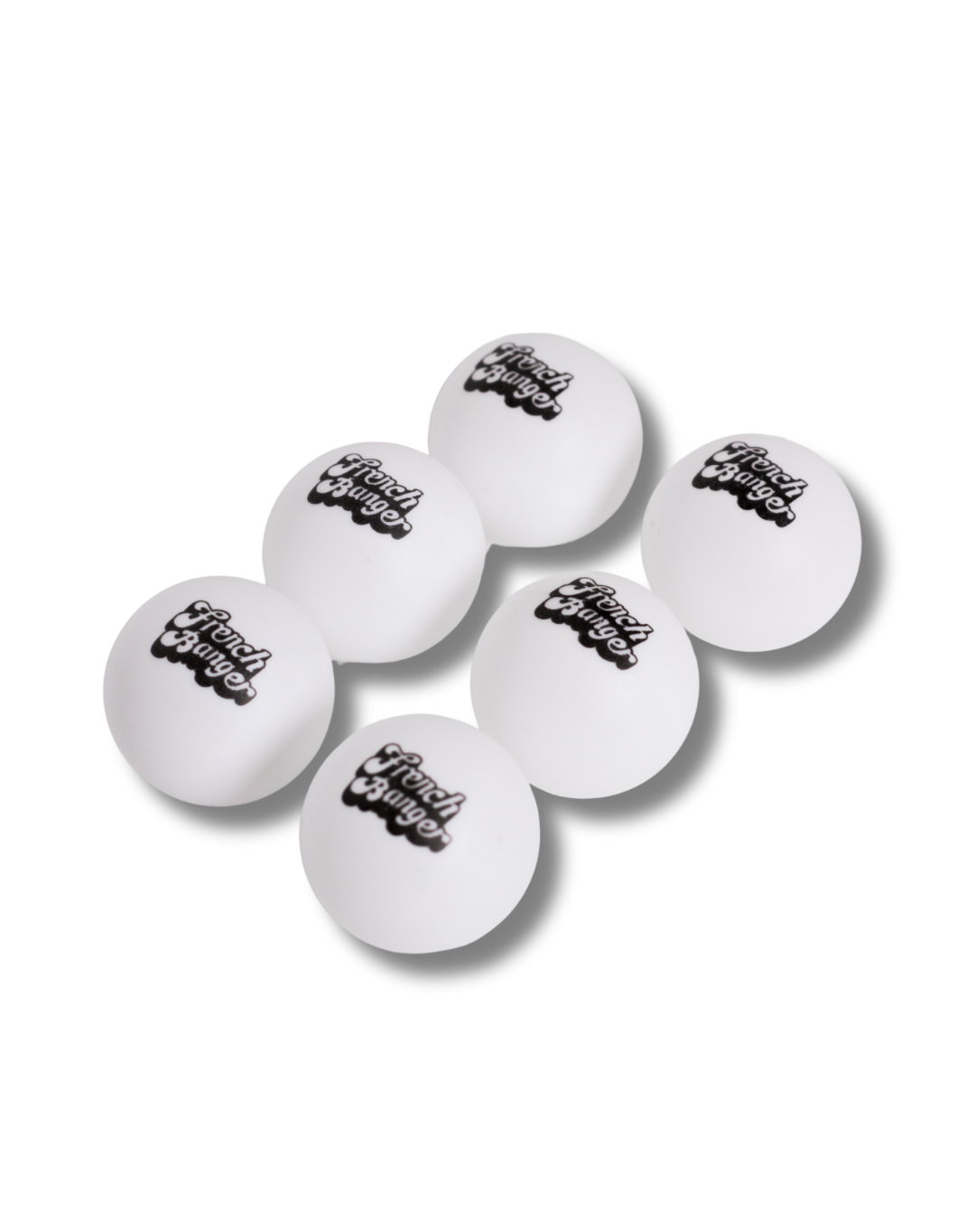 Balles de beer pong officiel "FRENCH BALLS" x6