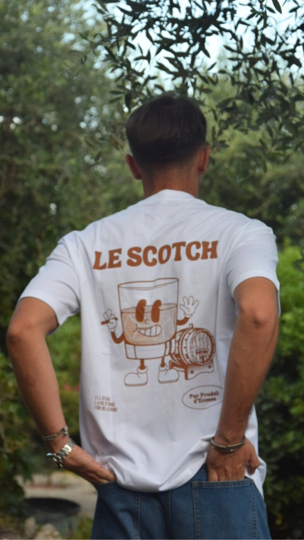 Tee-shirt Whisky "Le Scotch"  | Vive la Bouteille