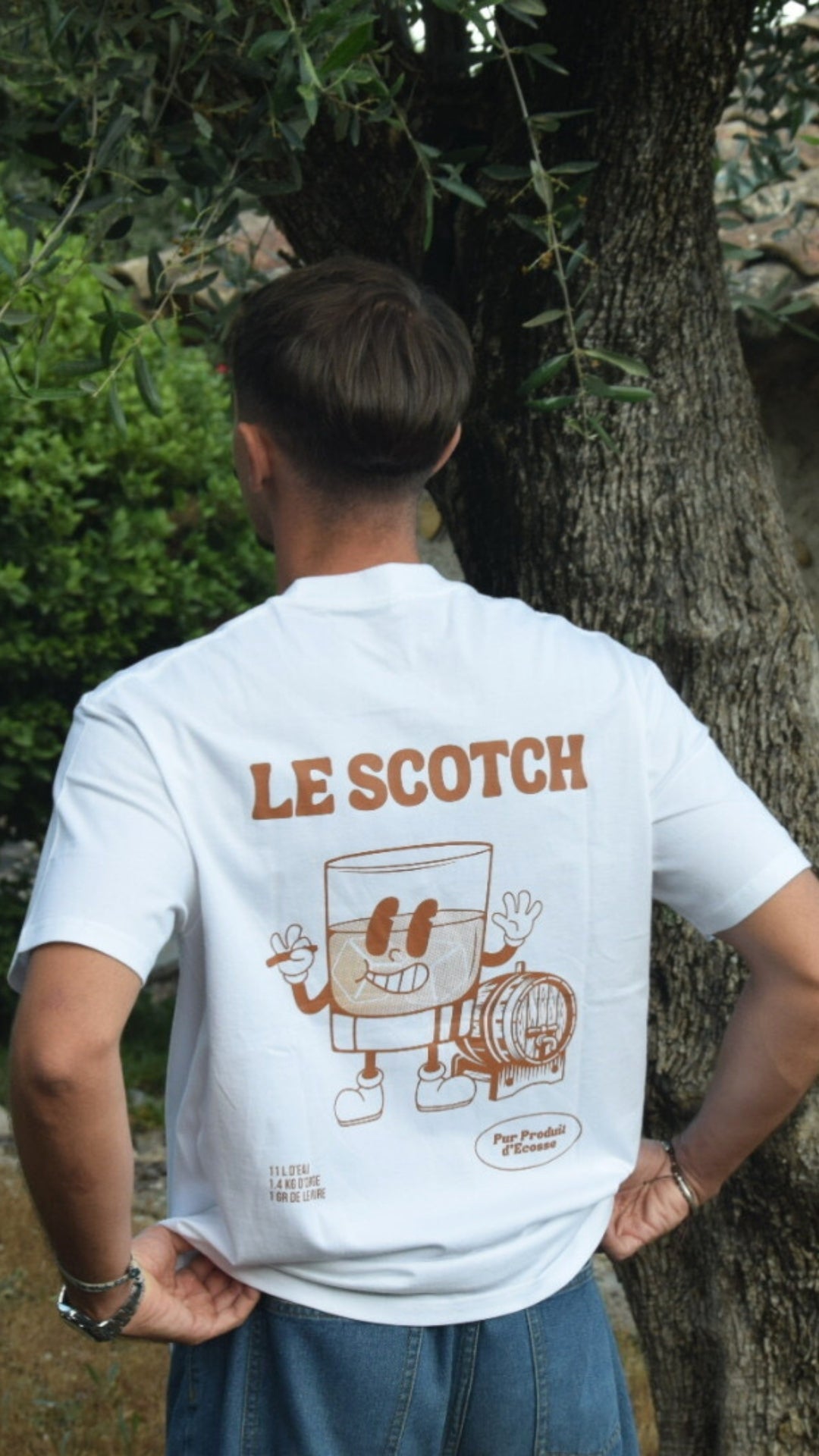 Tee-shirt Whisky "Le Scotch"  | Vive la Bouteille