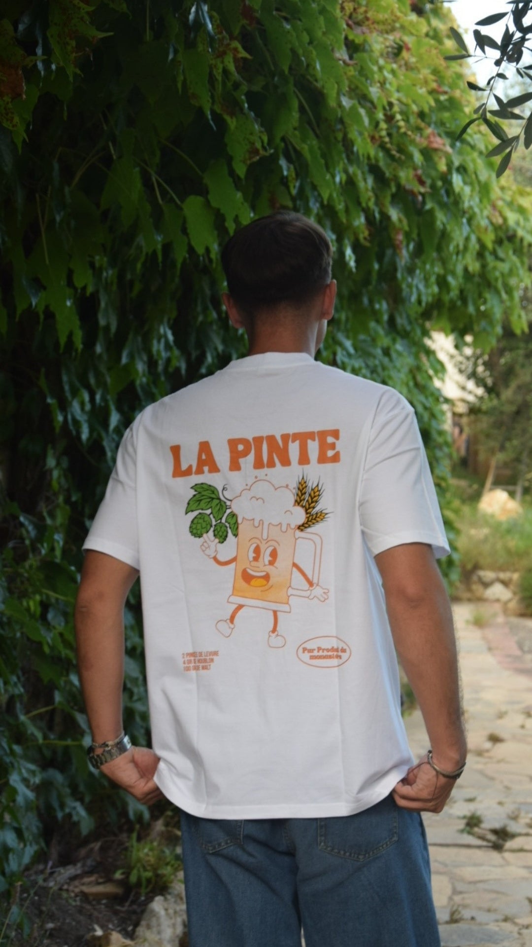 Tee-shirt Bière "La Pinte"  | Vive la Bouteille