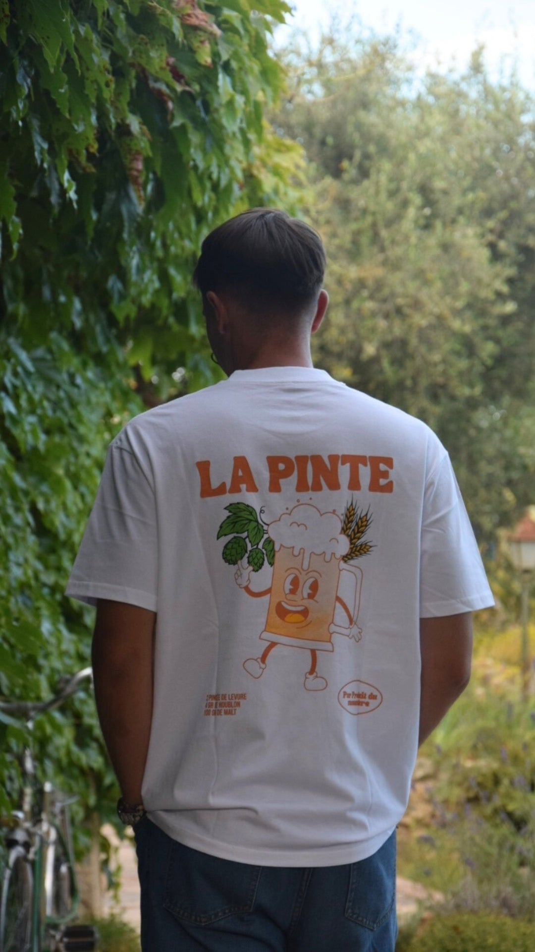 Tee-shirt Bière "La Pinte"  | Vive la Bouteille