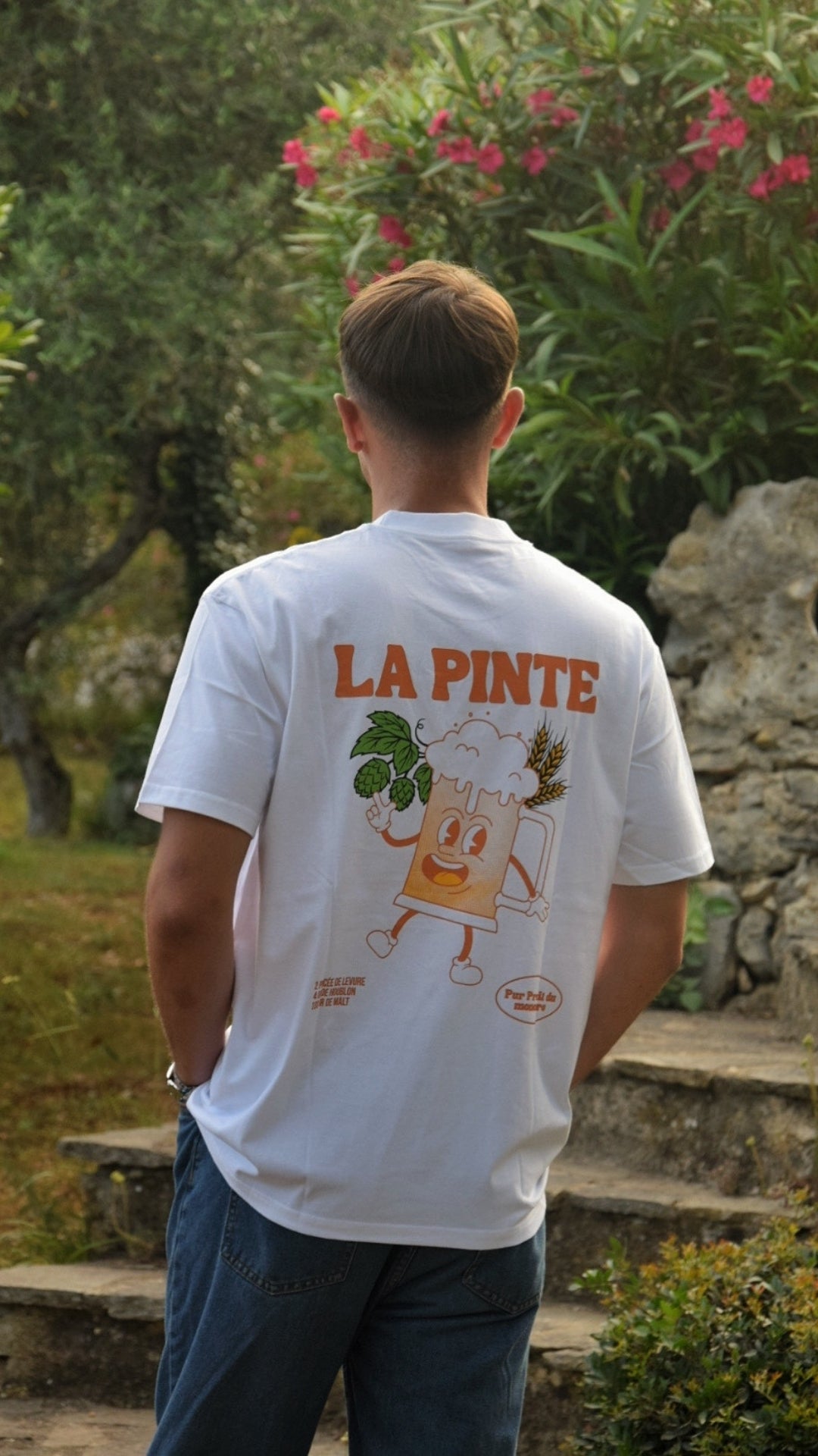 Tee-shirt Bière "La Pinte"  | Vive la Bouteille