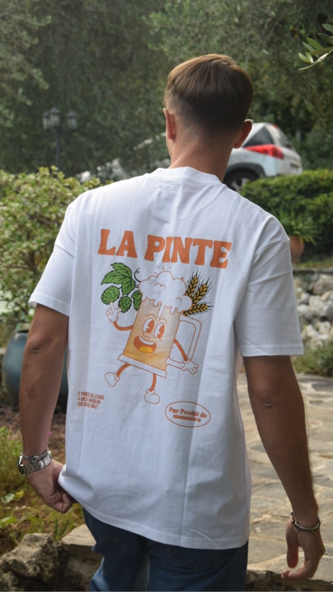 Tee-shirt Bière "La Pinte"  | Vive la Bouteille