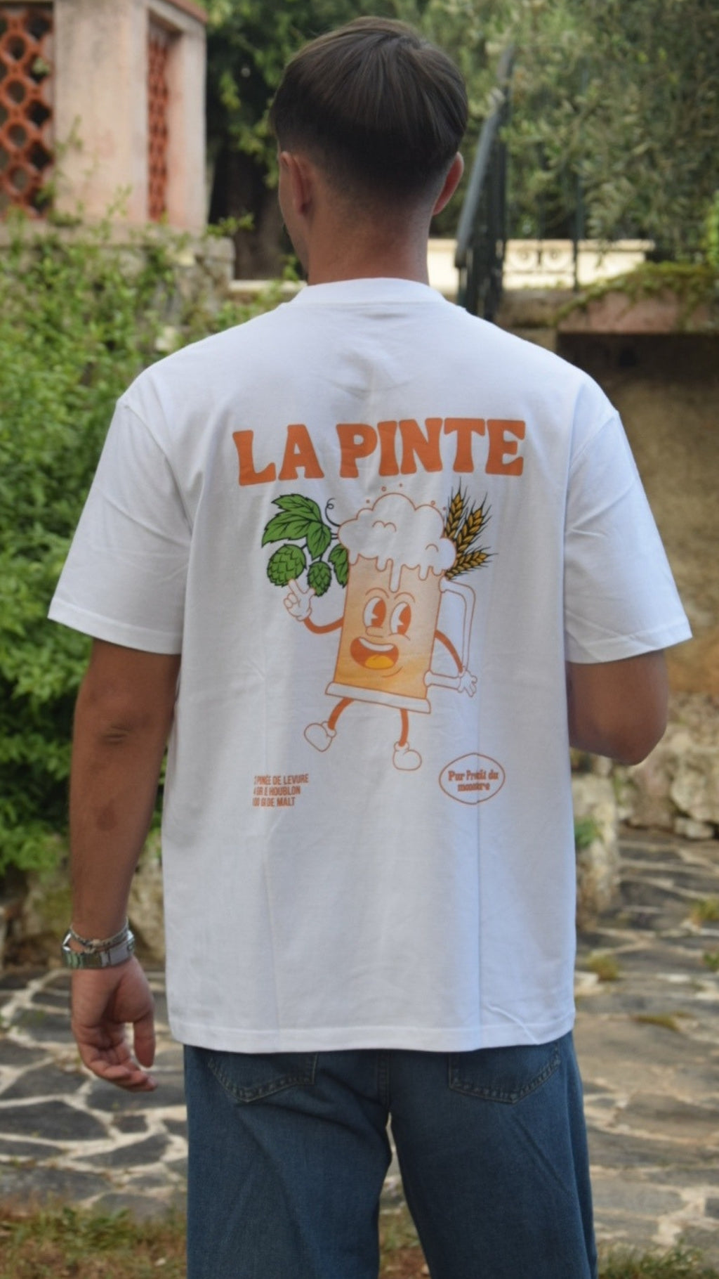 Tee-shirt Bière "La Pinte"  | Vive la Bouteille