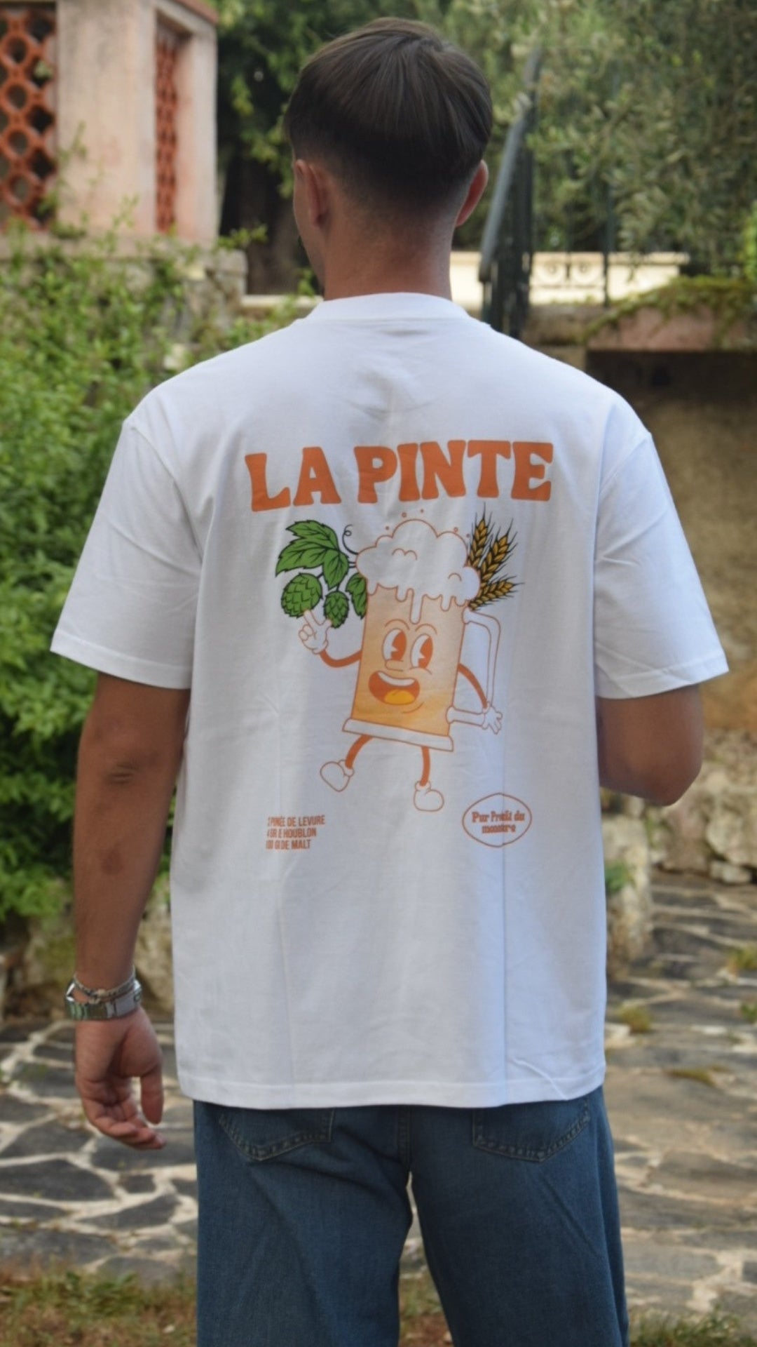 Tee-shirt Bière "La Pinte"  | Vive la Bouteille