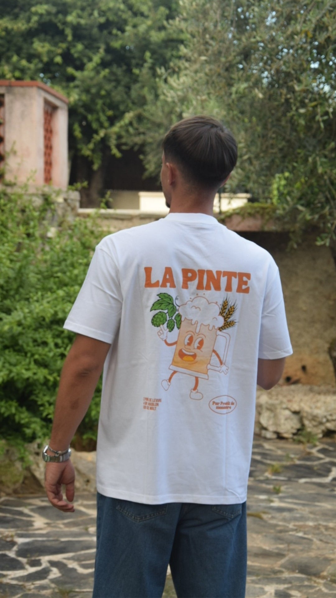 Tee-shirt Bière "La Pinte"  | Vive la Bouteille
