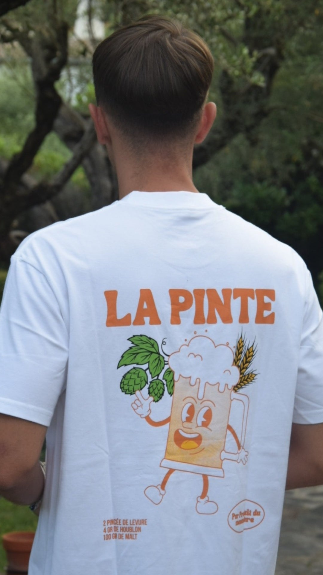Tee-shirt Bière "La Pinte"  | Vive la Bouteille