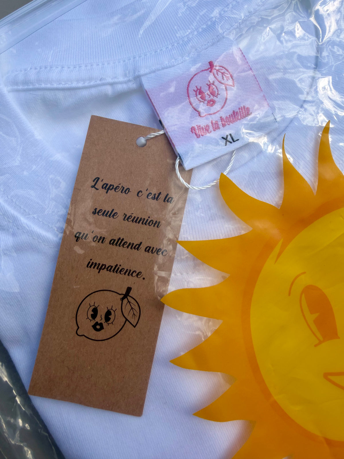 Tee-shirt Gin Tonic "Le Gin'to"  | Vive la Bouteille