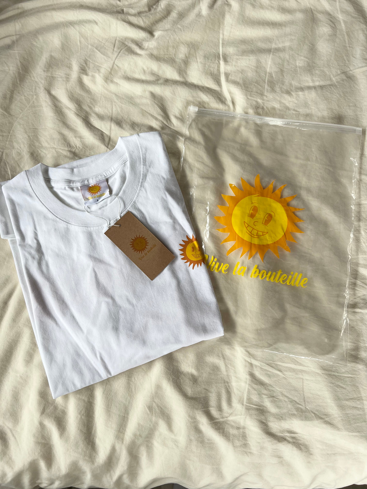 Tee-shirt pastis " Le jaune" | Vive la Bouteille