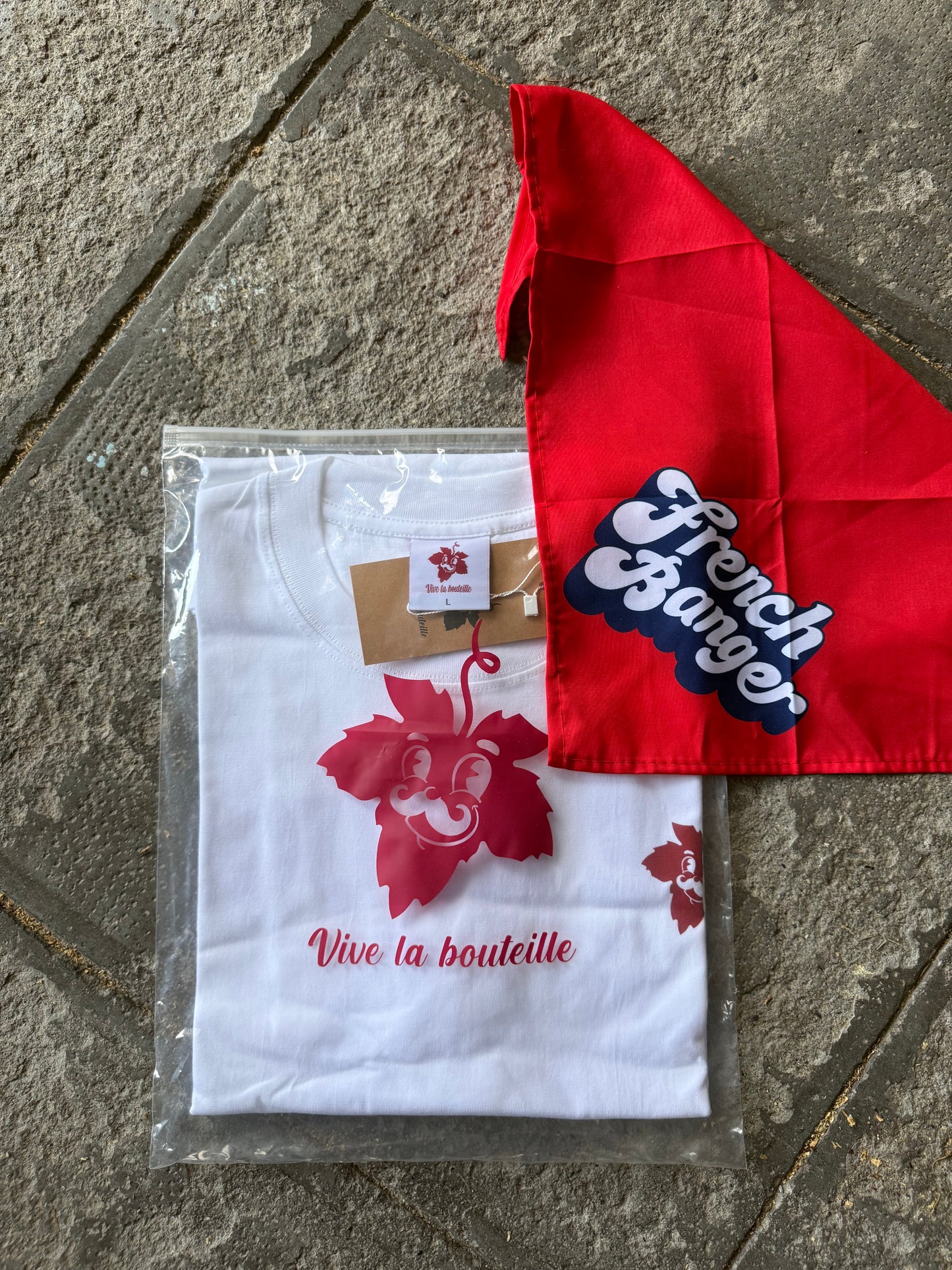 KIT FÉRIA T-Shirt Vivelabouteille + Foulard OFFERT