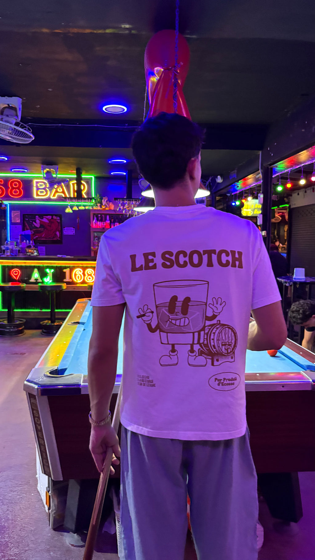 Tee-shirt Whisky "Le Scotch"  | Vive la Bouteille