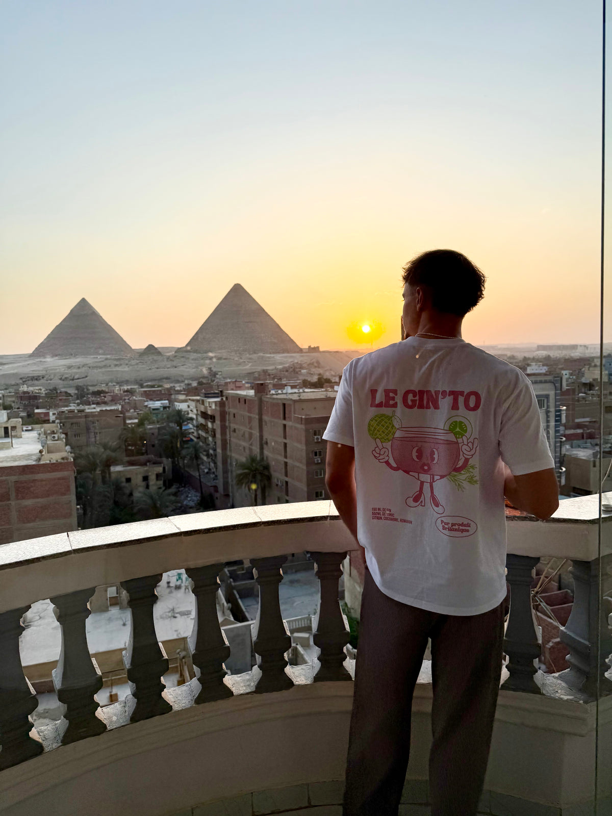 Tee-shirt Gin Tonic "Le Gin'to"  | Vive la Bouteille
