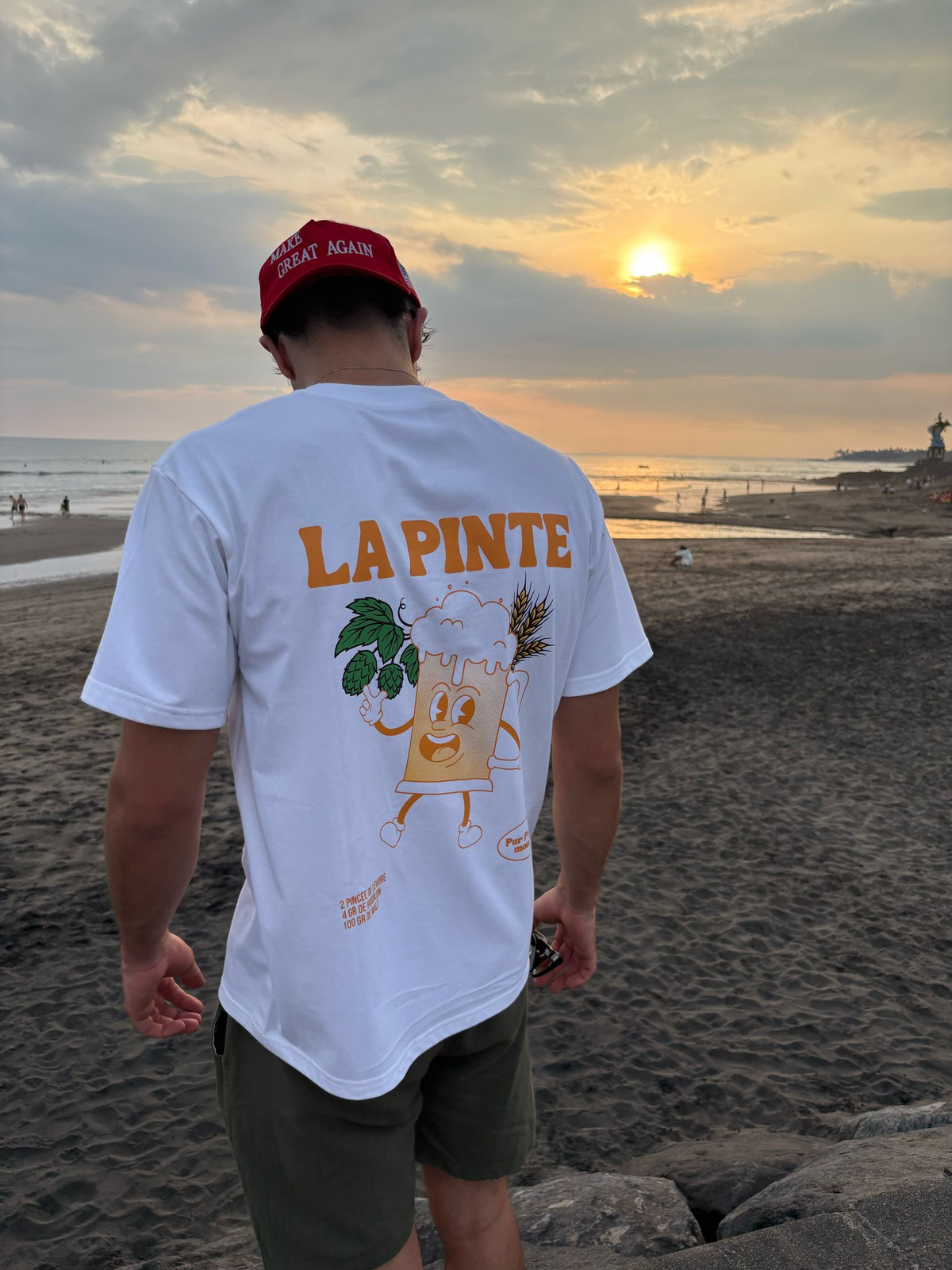 Tee-shirt Bière "La Pinte"  | Vive la Bouteille