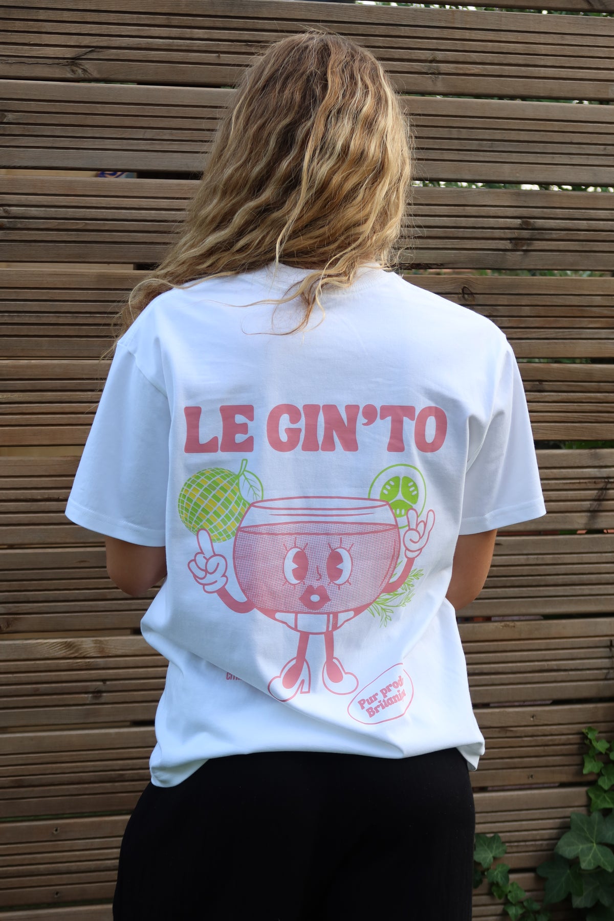 Tee-shirt Gin Tonic "Le Gin'to"  | Vive la Bouteille