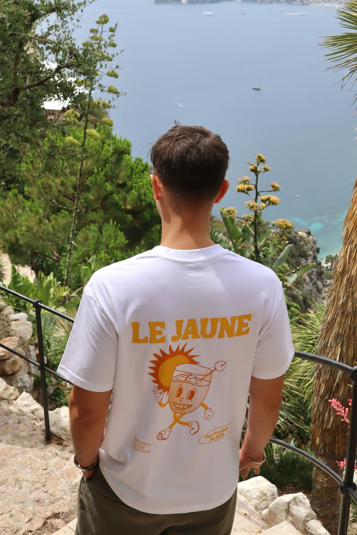 Tee-shirt pastis " Le jaune" | Vive la Bouteille