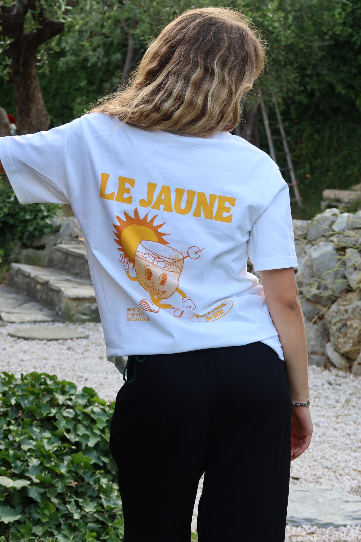 Tee-shirt pastis " Le jaune" | Vive la Bouteille