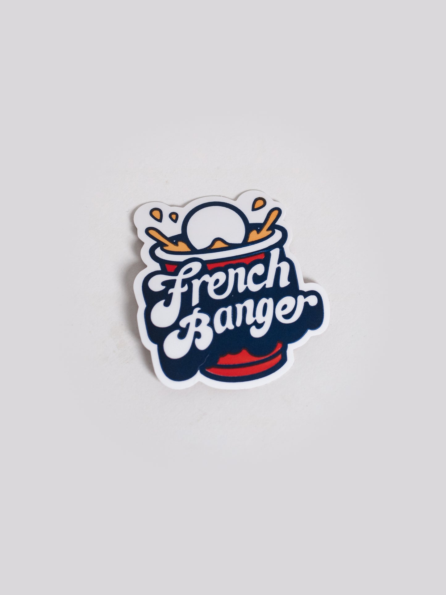 Stickers "FRENCH ORIGINAL BANGER" x10